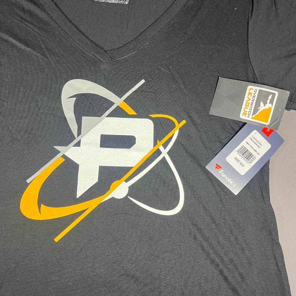 Philadelphia Fusion Fanatics V Neck Woman’s  T-Shirt SizeXL Overwatch League New - Picture 2 of 6